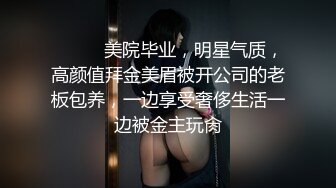 ⚫️⚫️美院毕业，明星气质，高颜值拜金美眉被开公司的老板包养，一边享受奢侈生活一边被金主玩肏