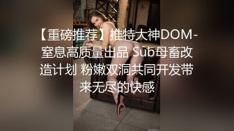 【重磅推荐】推特大神DOM-窒息高质量出品 Sub母畜改造计划 粉嫩双洞共同开发带来无尽的快感